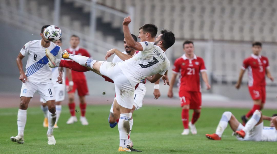 Μολδαβία – Ελλάδα: Οι ενδεκάδες του αγώνα