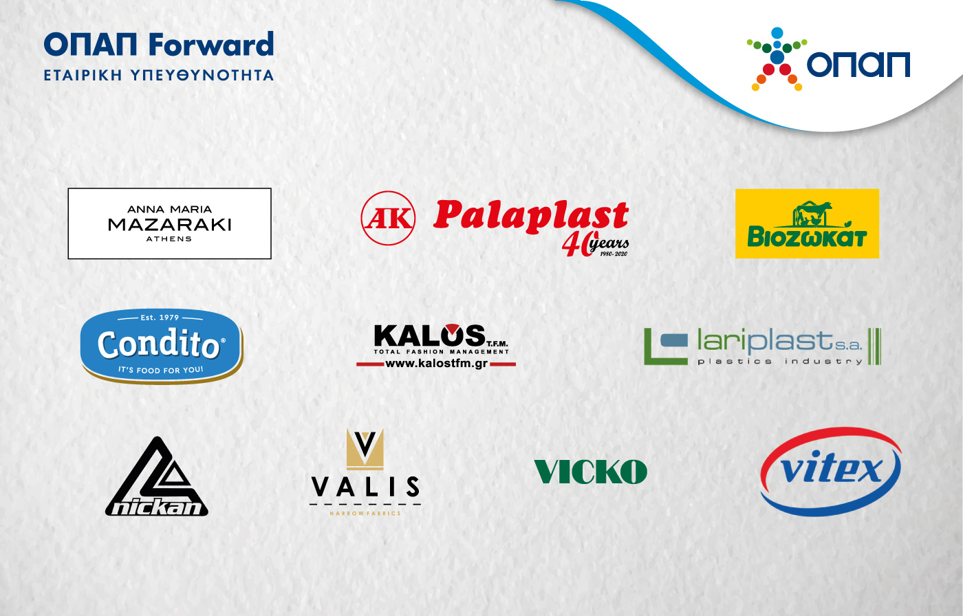 Δέκα νέες μικρομεσαίες επιχειρήσεις στο πρόγραμμα ΟΠΑΠ Forward 