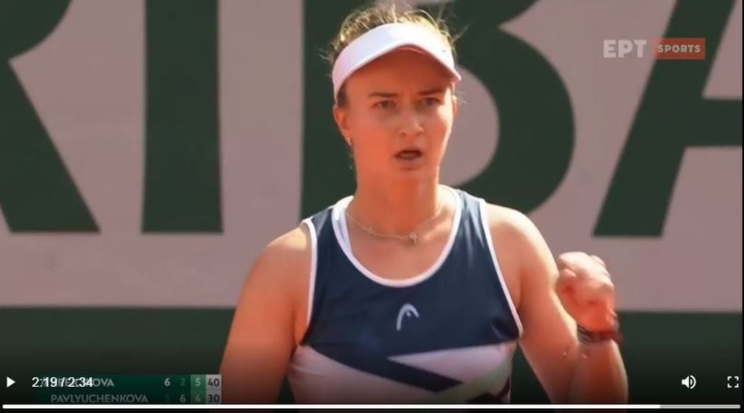 Ρολάν Γκαρός: Νικήτρια στον τελικό η Κρεϊτσίκοβα (Video)