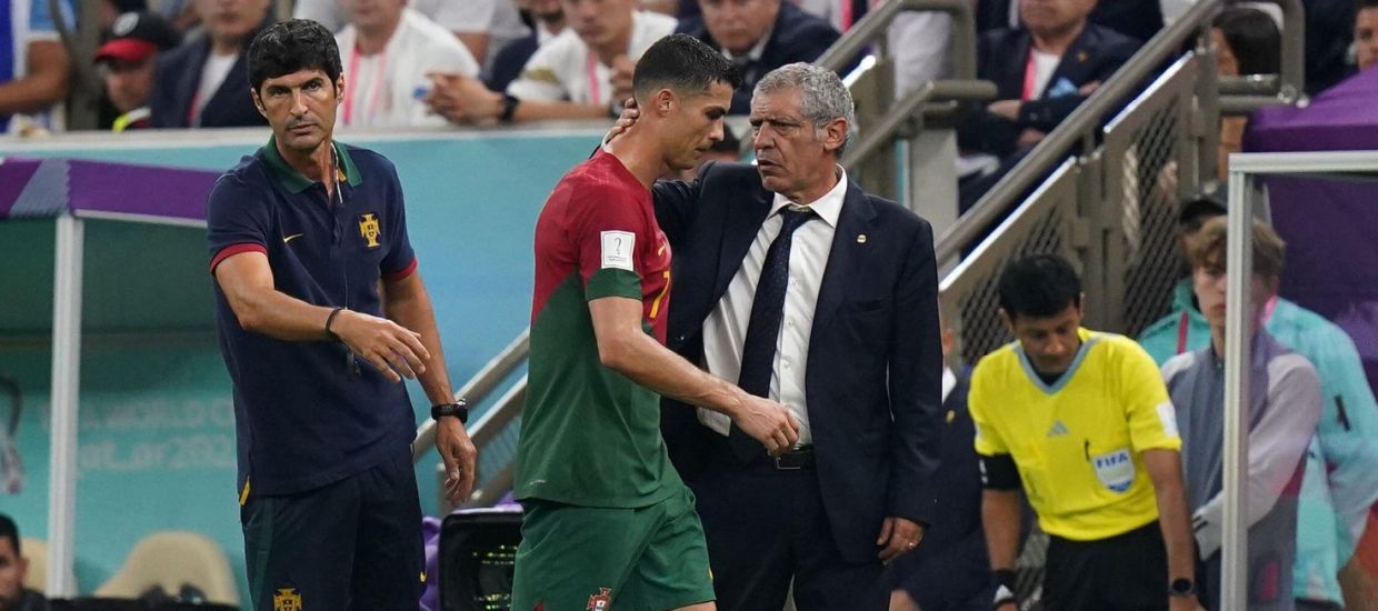 «Ξύλο» Σάντος με Κριστιάνο!