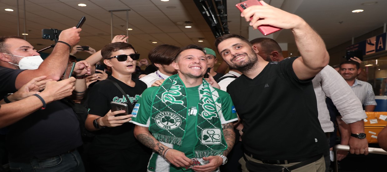 Ήρθε φορώντας ήδη το «10» ο Μπερνάρ για τον Παναθηναϊκό!