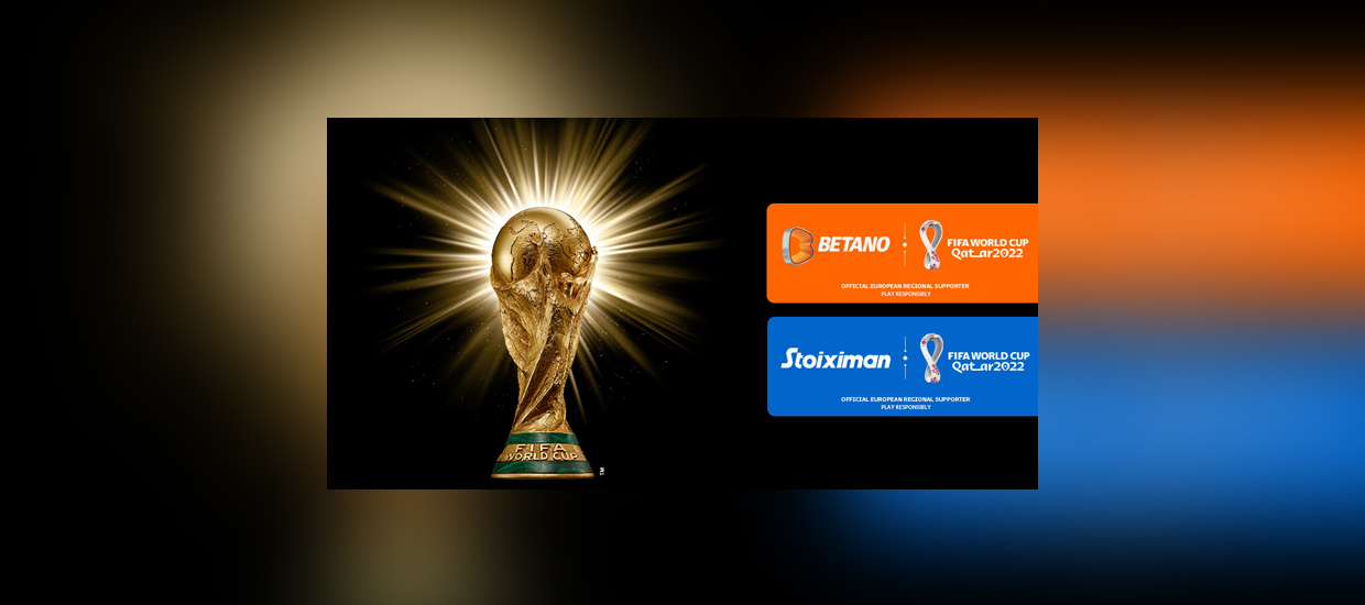 Stoiximan και Betano επίσημοι υποστηρικτές της FIFA για το FIFA World Cup Qatar 2022™