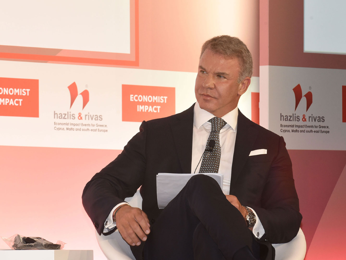 Ο CEO της winmasters Θωμάς Τζόκας στο  27ο  Συνέδριο του Economist