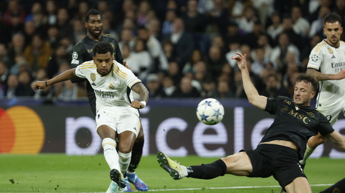 Πάλεψε αλλά δεν τα κατάφερε η Ρεάλ απέναντι στη Νάπολι.