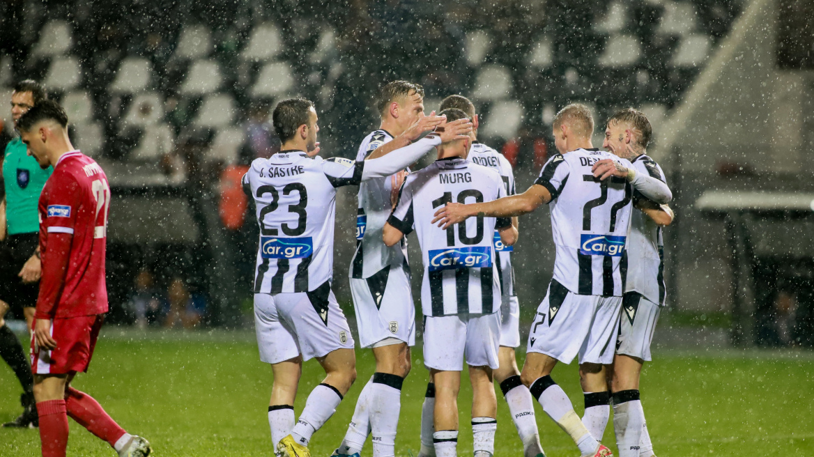 Μουργκ και Τάισον οι πρωταγωνιστές του ΠΑΟΚ στη νίκη επί του Πανσερραϊκού με 5-0.