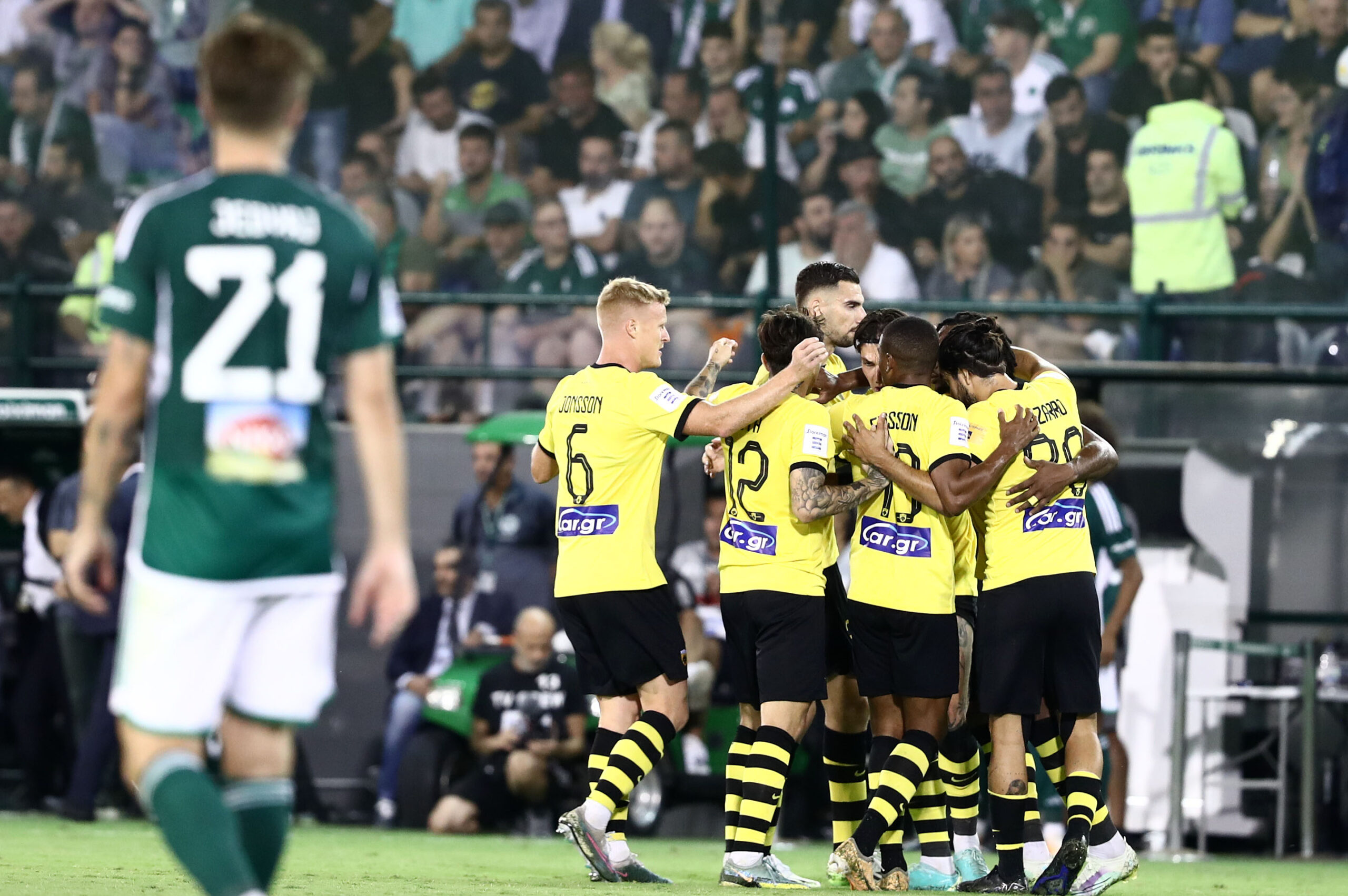 Παναθηναϊκός - ΑΕΚ 1-2 στη Λεωφόρο 