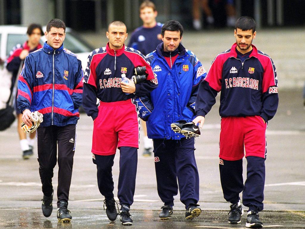 Ο Μουρίνιο στην Μπαρτσελόνα