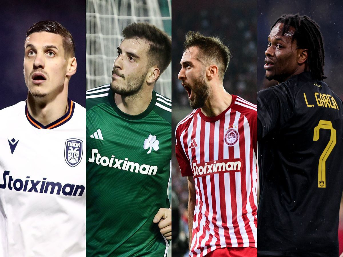 Stoiximan Super League: Αντίδραση ψάχνουν ΑΕΚ και Ολυμπιακός, αεράτος ο ΠΑΟΚ, με Τερίμ ο Παναθηναϊκός στη νέα χρονιά