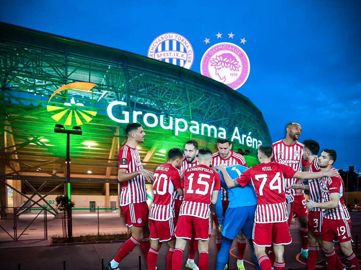 Φερεντσβάρος – Ολυμπιακός: Για δύο αποτελέσματα οι «ερυθρόλευκοι»