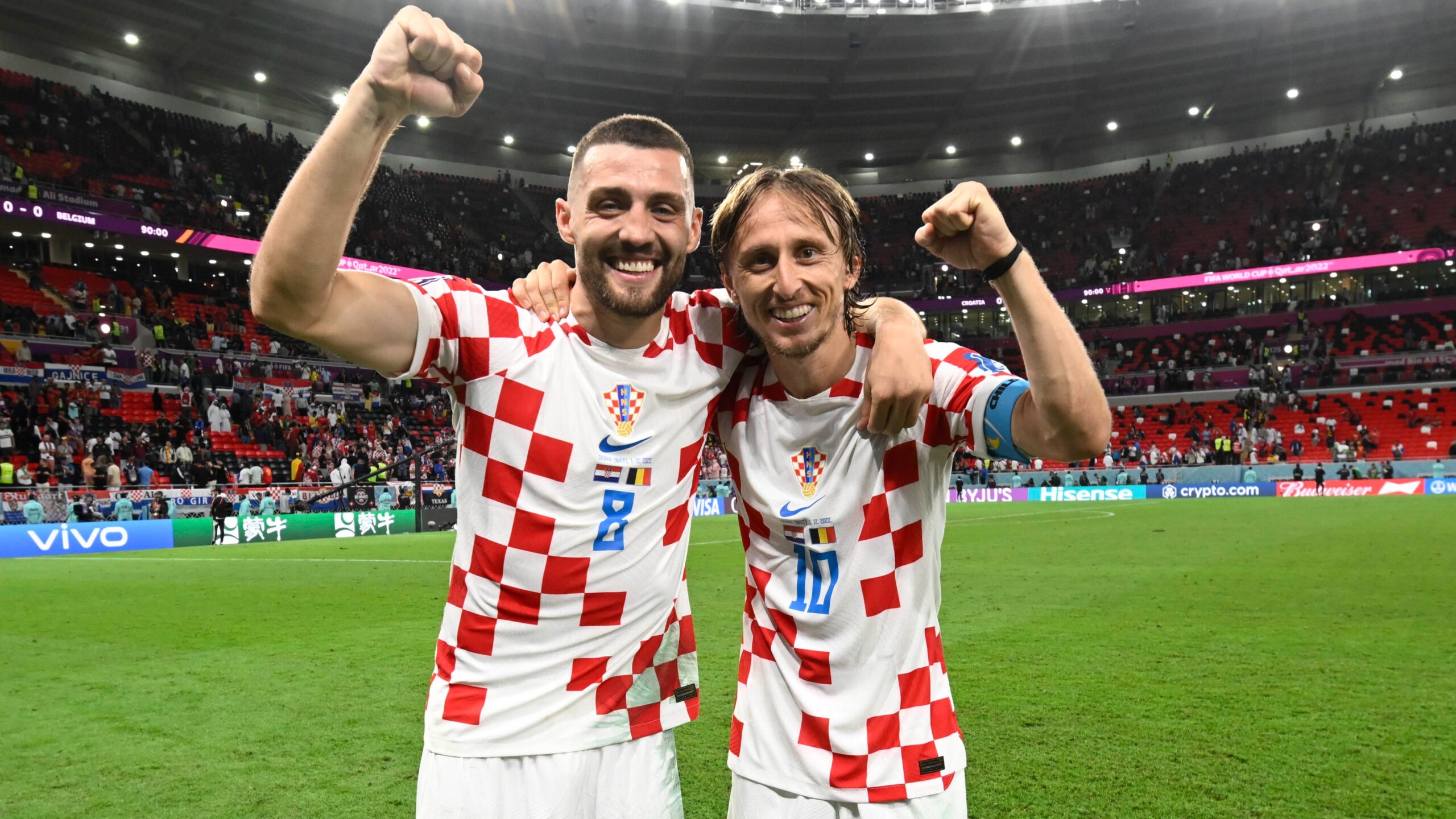 Κόβασιτς και Μόντριτς σε μία από τις τελευταίες μεγάλες διοργανώσεις τους