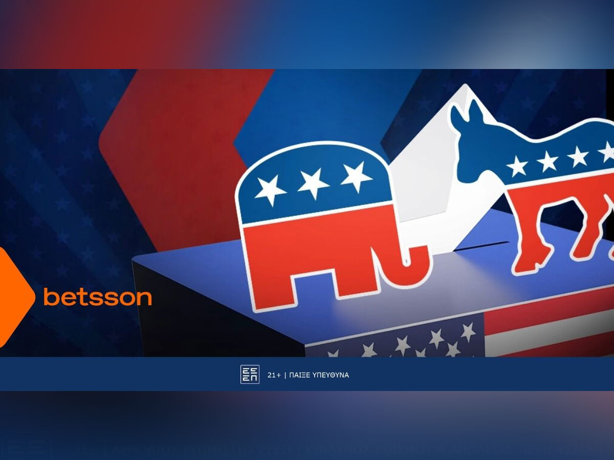 Betsson: Εκλογές στις ΗΠΑ με σούπερ προσφορά*!