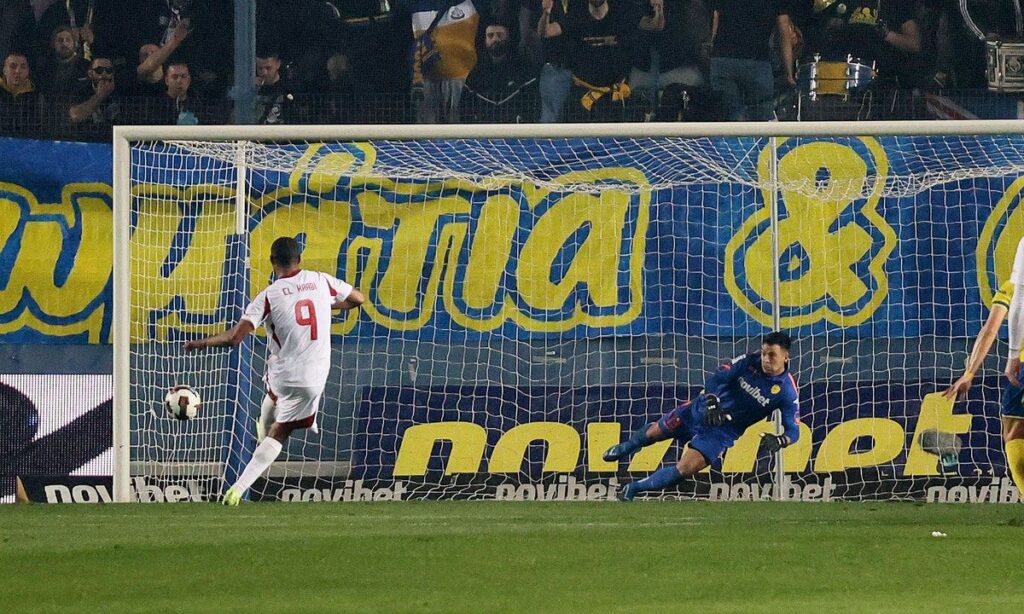 ολυμπιακός πέναλτι