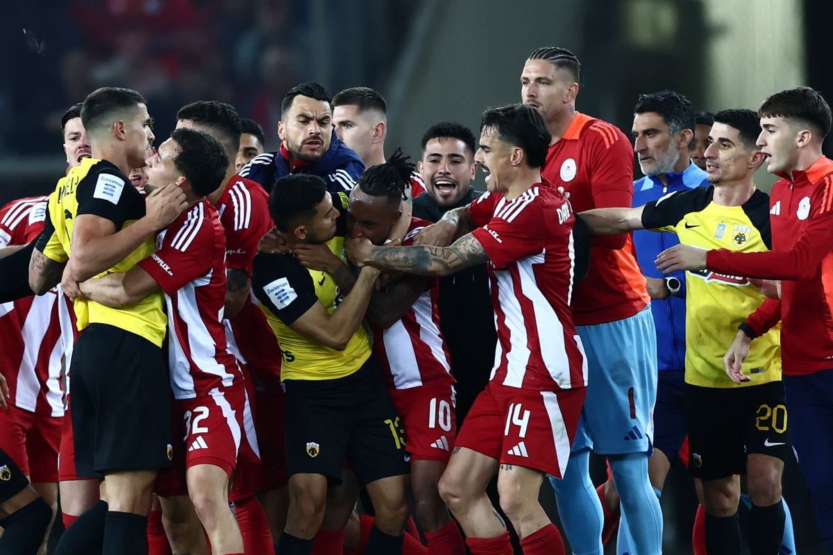 αεκ ολυμπιακος ενταση