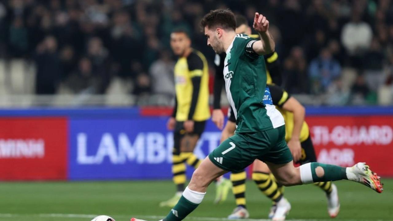 αεκ παναθηναικος πεναλτι