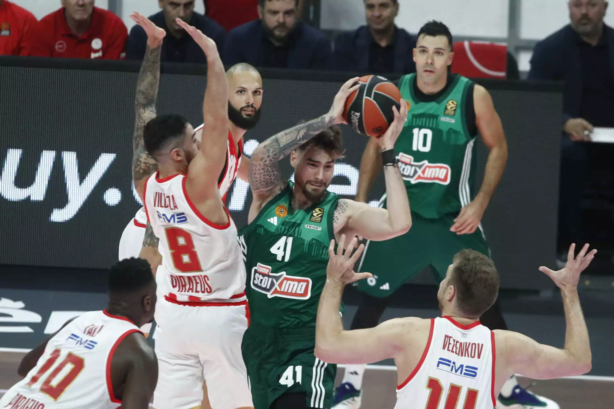 Ολυμπιακός Παναθηναϊκός euroleague