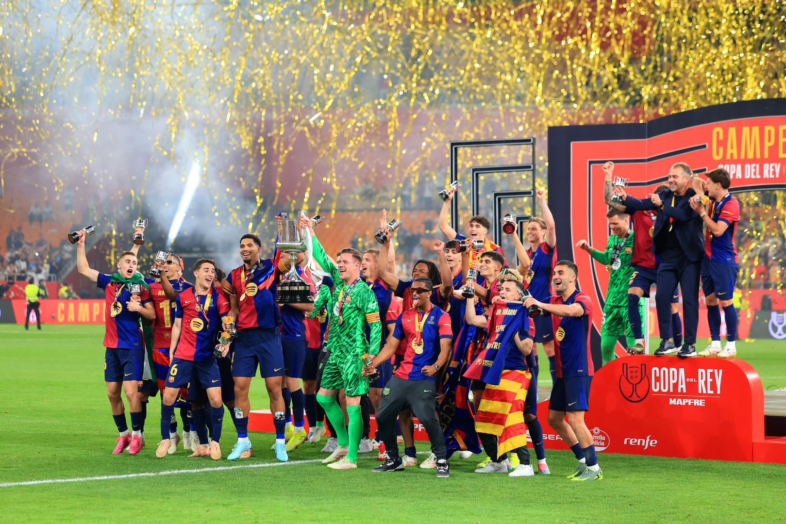 barca la liga champions
