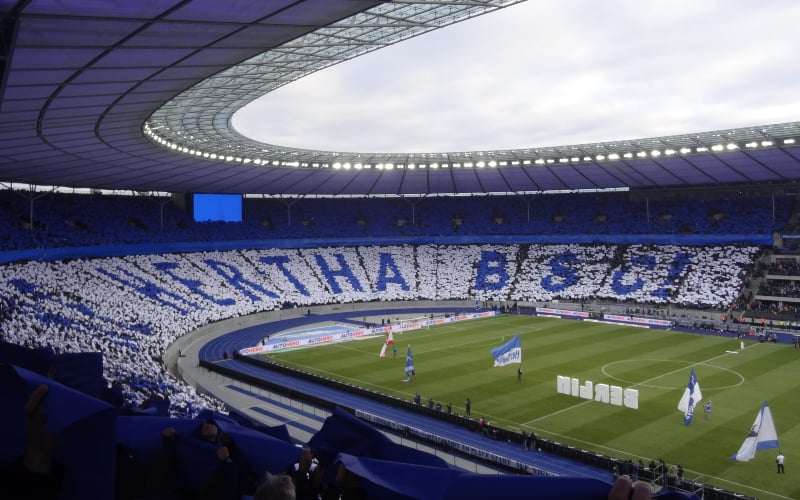 οπαδοί Χέρτα Βερολίνου