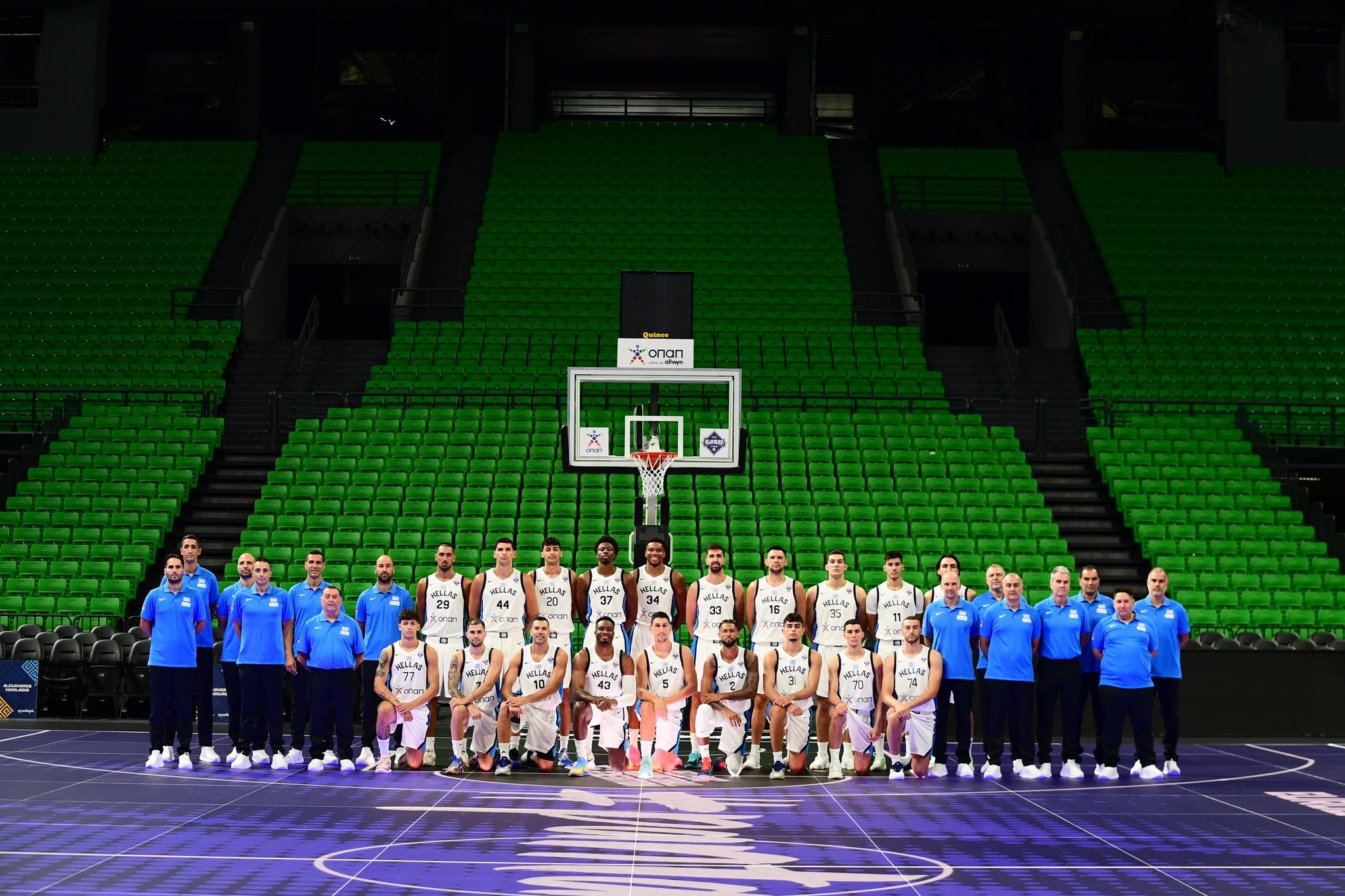 Ελλάδα μπασκετ ρόστερ 