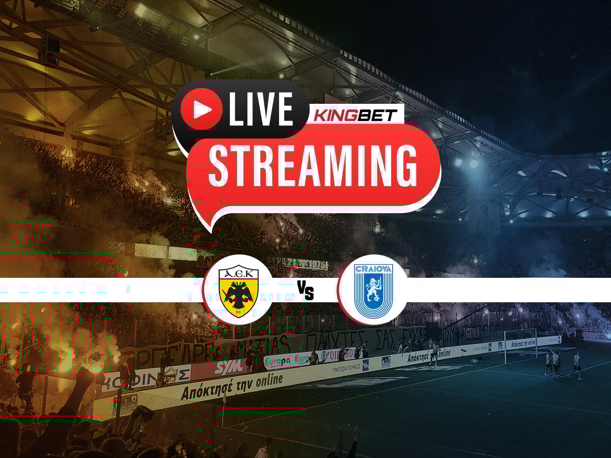 ΑΕΚ - Ουν. Κραϊόβα Κανάλι ▶️ Ο αγώνας σε Live Streaming (18/12)
