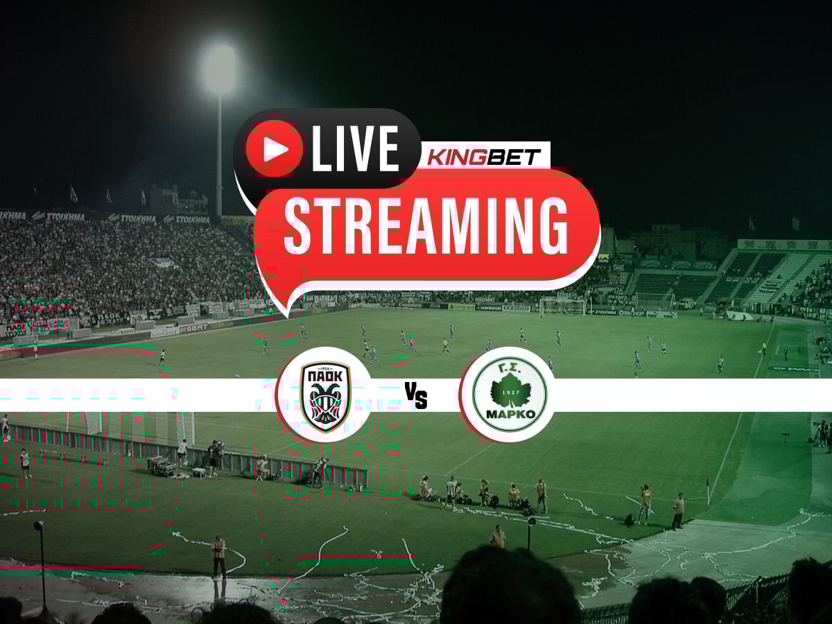 ΠΑΟΚ - Μαρκό Κανάλι ▶️ Ο αγώνας σε Live Streaming (17/12)