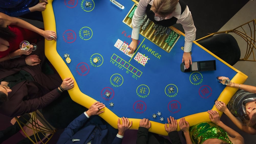 Οι κανόνες στο τραπέζι του baccarat