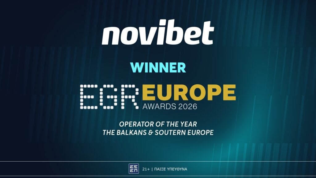 Η Novibet “Operator of the Year” σε Βαλκάνια και Νότια Ευρώπη στα EGR European Awards 2026