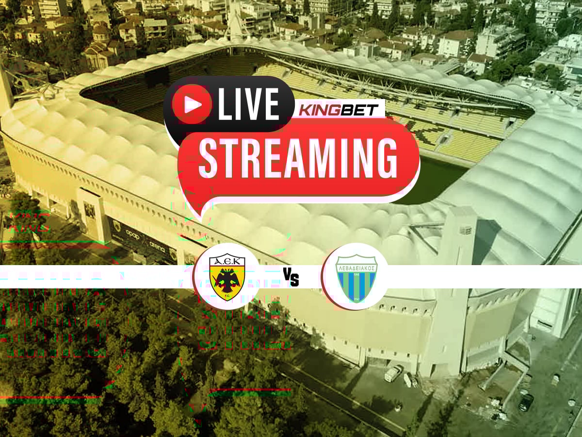 ΑΕΚ - Λεβαδειακός ▶️ Ο αγώνας σε Live Streaming (22/02)