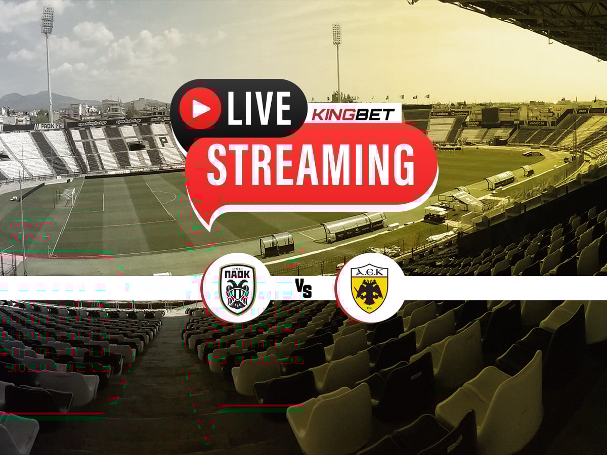 ΠΑΟΚ - ΑΕΚ ▶️ Ο αγώνας σε Live Streaming (15/02)