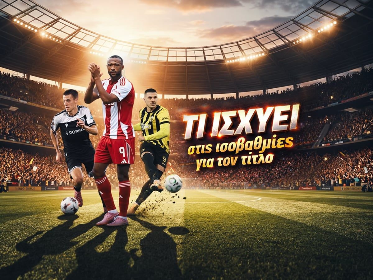 Stoiximan Super League: Τα κριτήρια ισοβαθμίας – Τι ισχύει