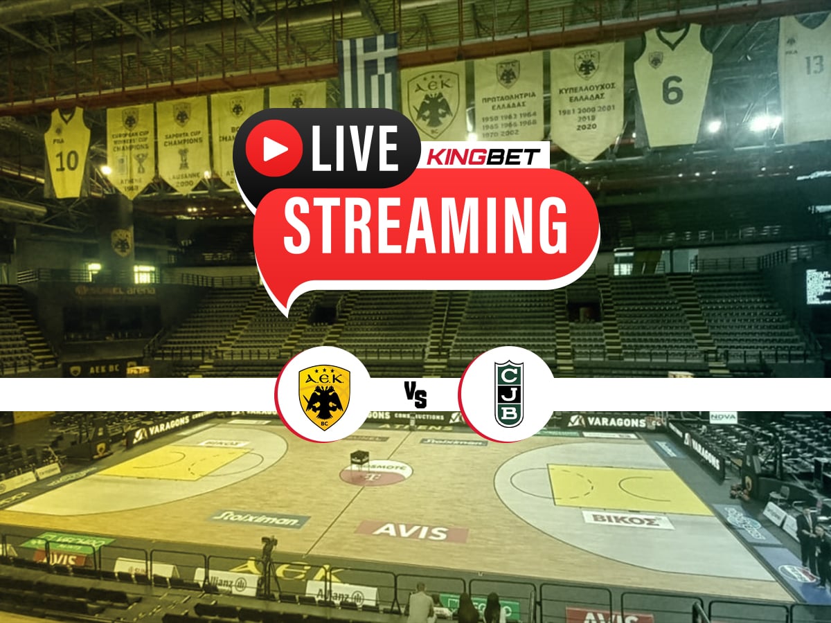 ΑΕΚ - Μπανταλόνα live streaming