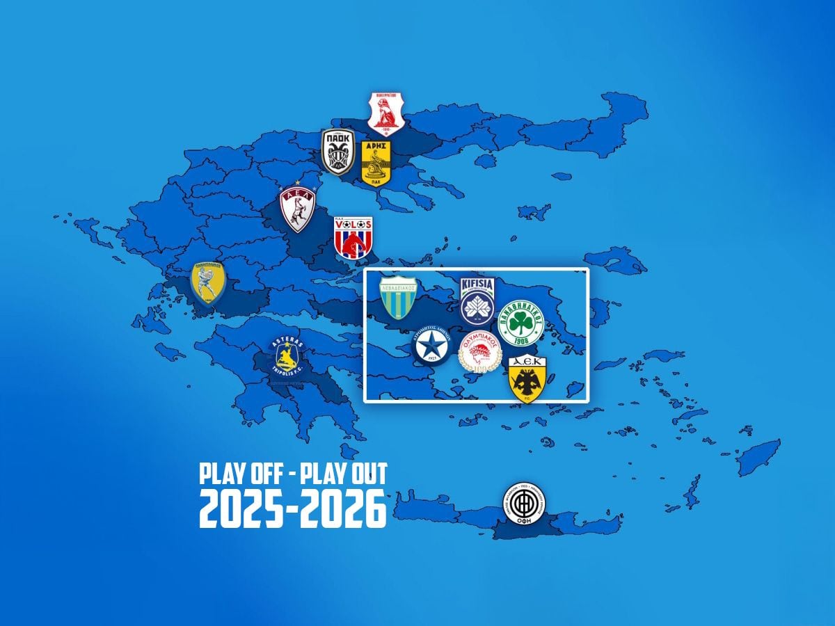 Stoiximan Super League: Πότε θα γίνει η κλήρωση των playoff – playout