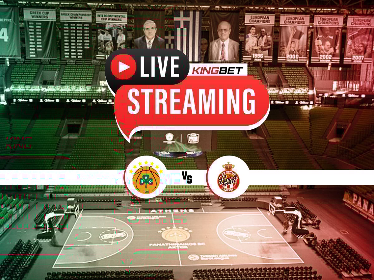 Παναθηναϊκός - Μονακό live streaming