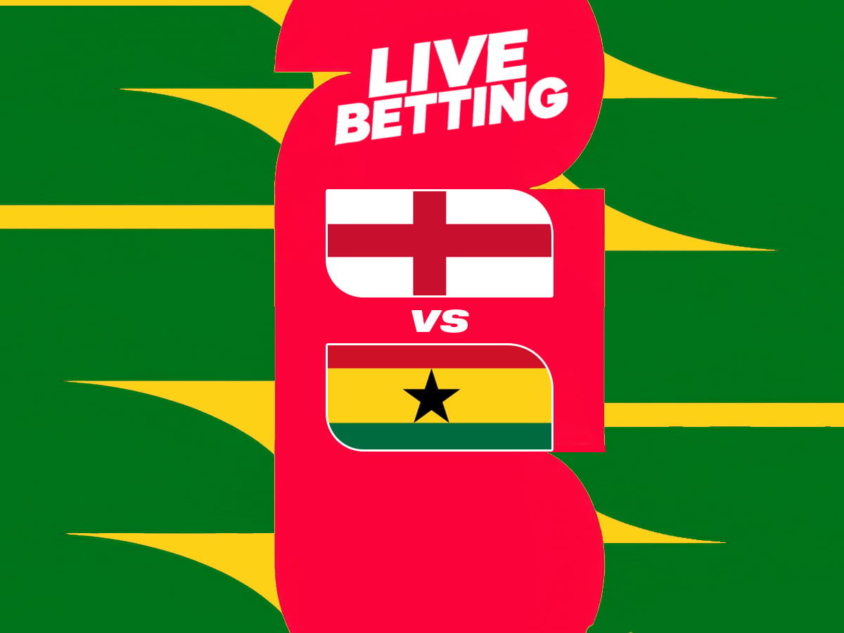Αγγλία - Γκάνα Live Betting