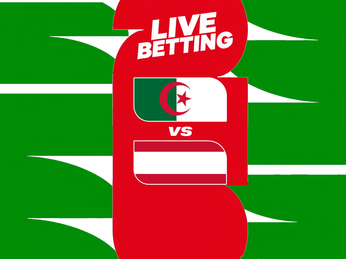Αλγερία - Αυστρία Live Betting (28/06)