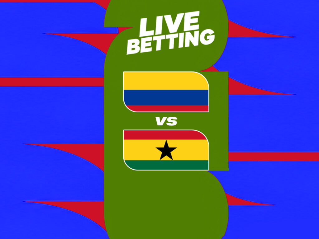 Κολομβία - Γκάνα Live Betting (04/07)