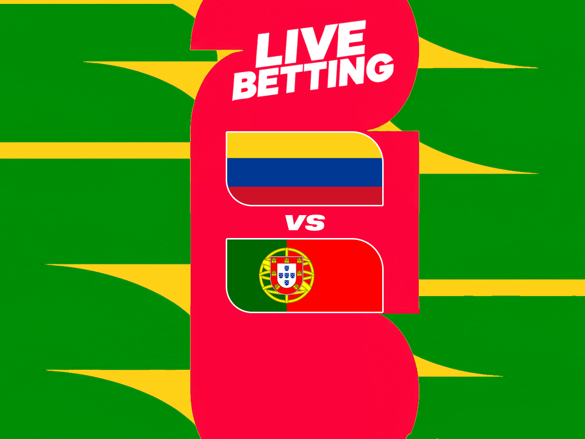Κολομβία - Πορτογαλία Live Betting (28/06)