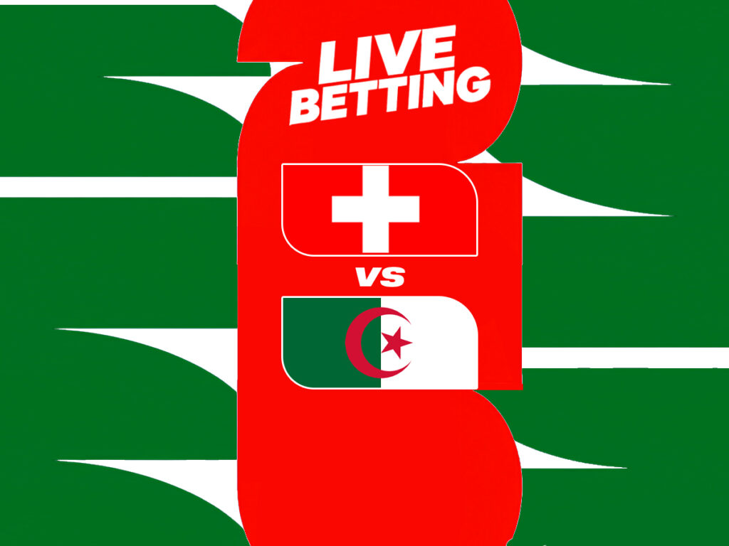 Ελβετία - Αλγερία Live Betting (03/07)