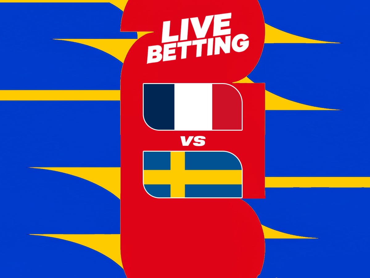 Γαλλία - Σουηδία Live Betting (01/07)