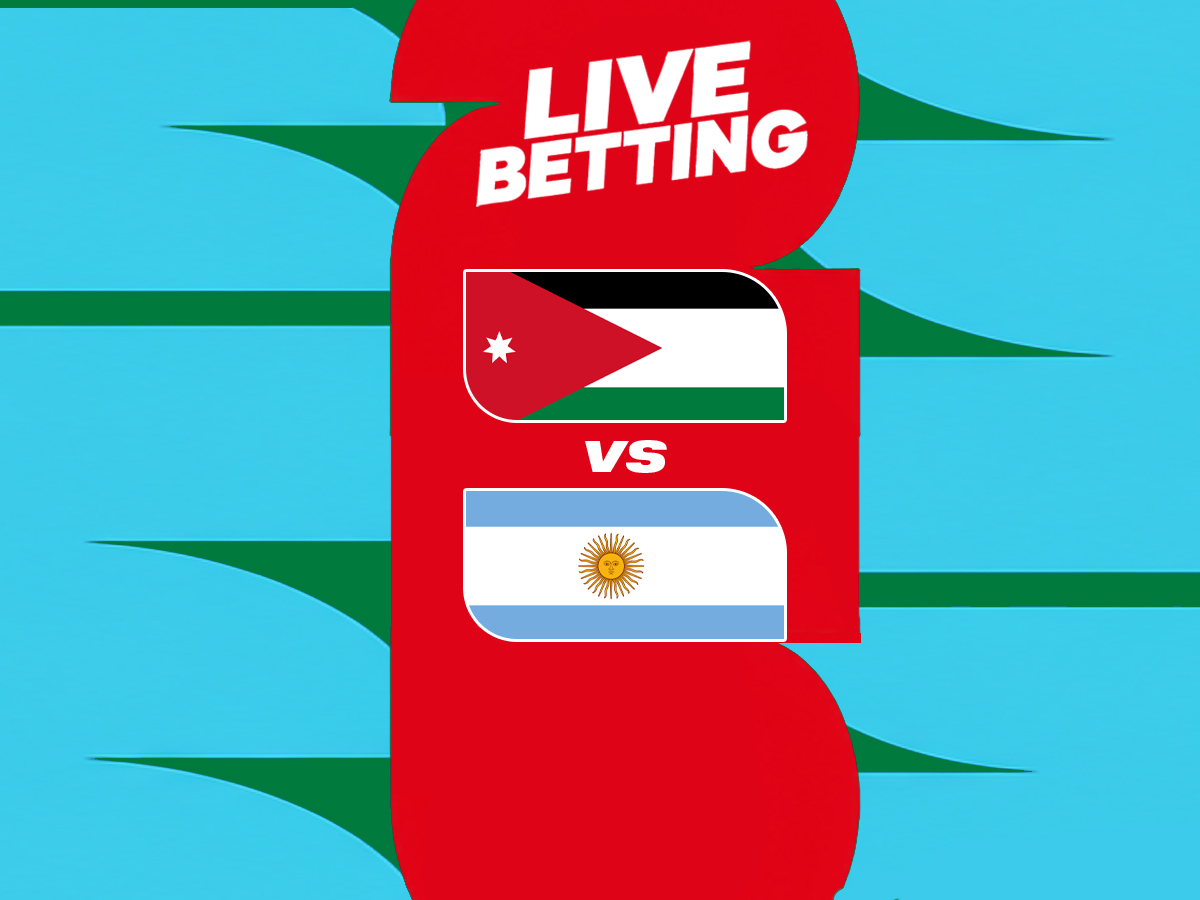 Ιορδανία - Αργεντινή Live Betting (28/06)