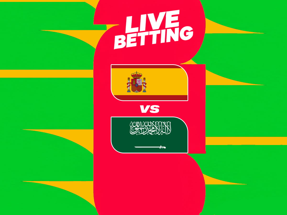 Ισπανία - Σαουδική Αραβία Live Betting