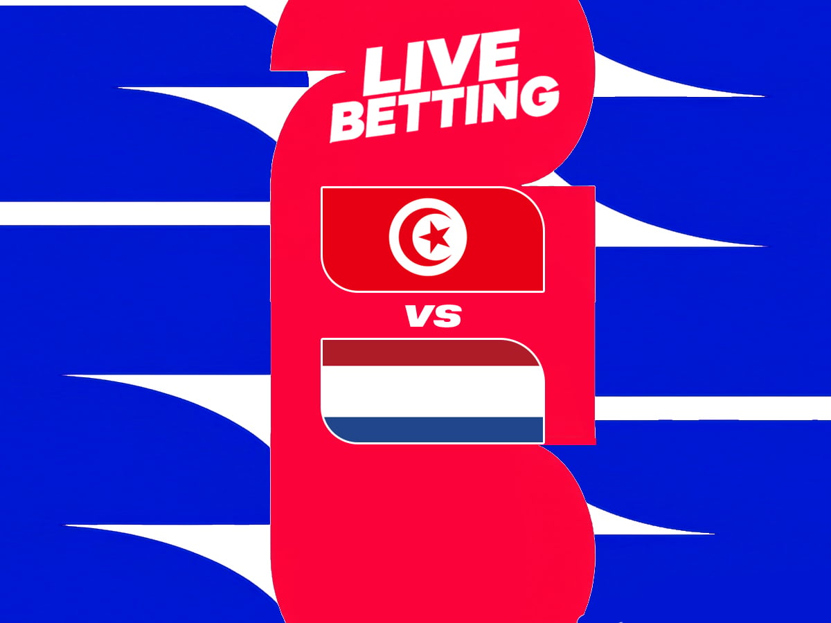 Τυνησία - Ολλανδία Live Betting (26/06)