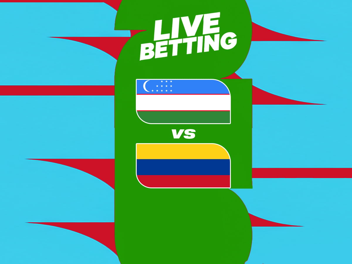 Ουζμπεκιστάν - Κολομβία Live Betting