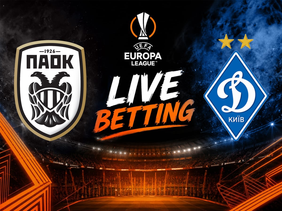 ΠΑΟΚ - Ντιναμό Κιέβου live Betting 30/07