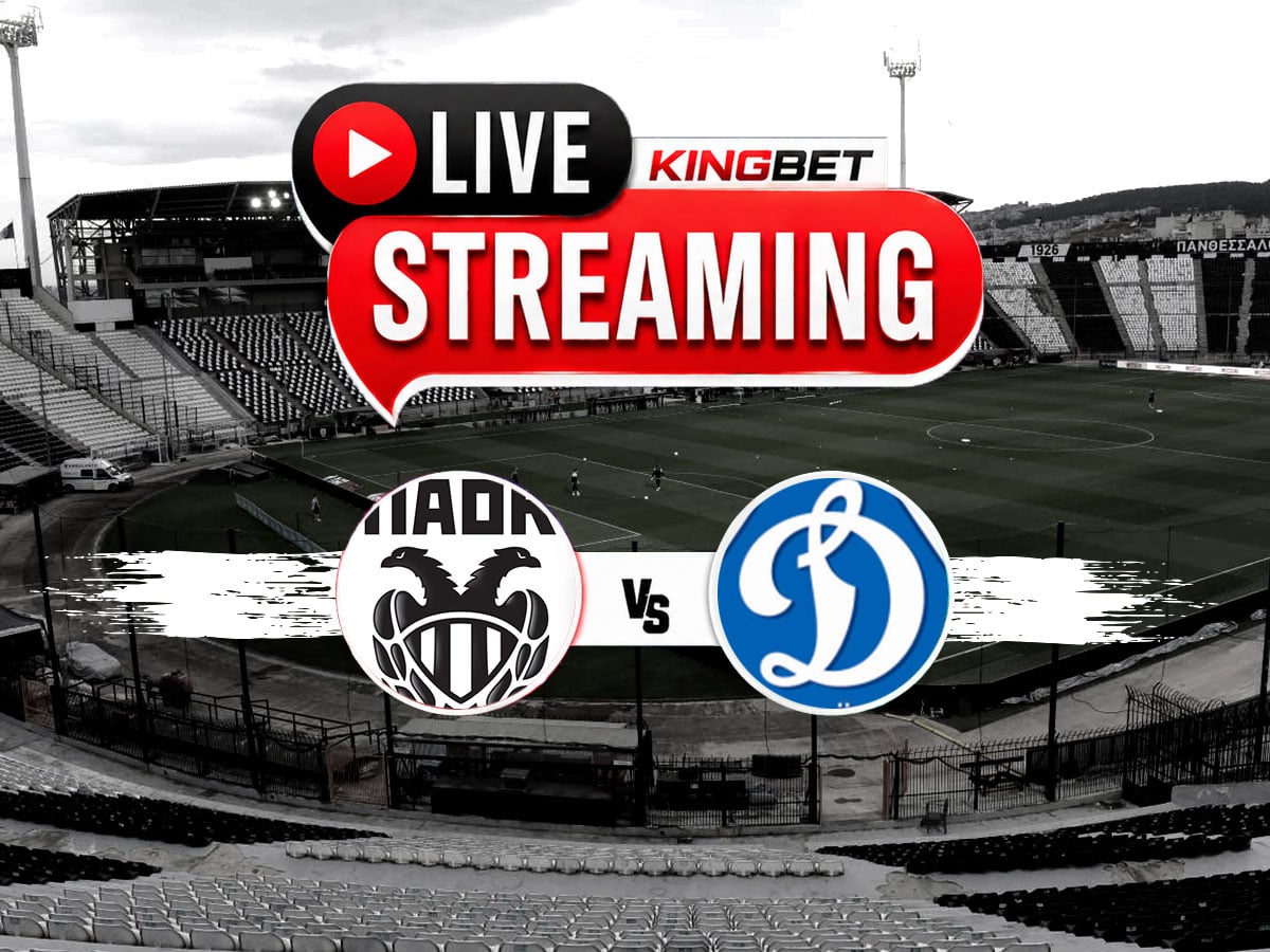 ΠΑΟΚ - Ντιναμό Κιέβου live streaming