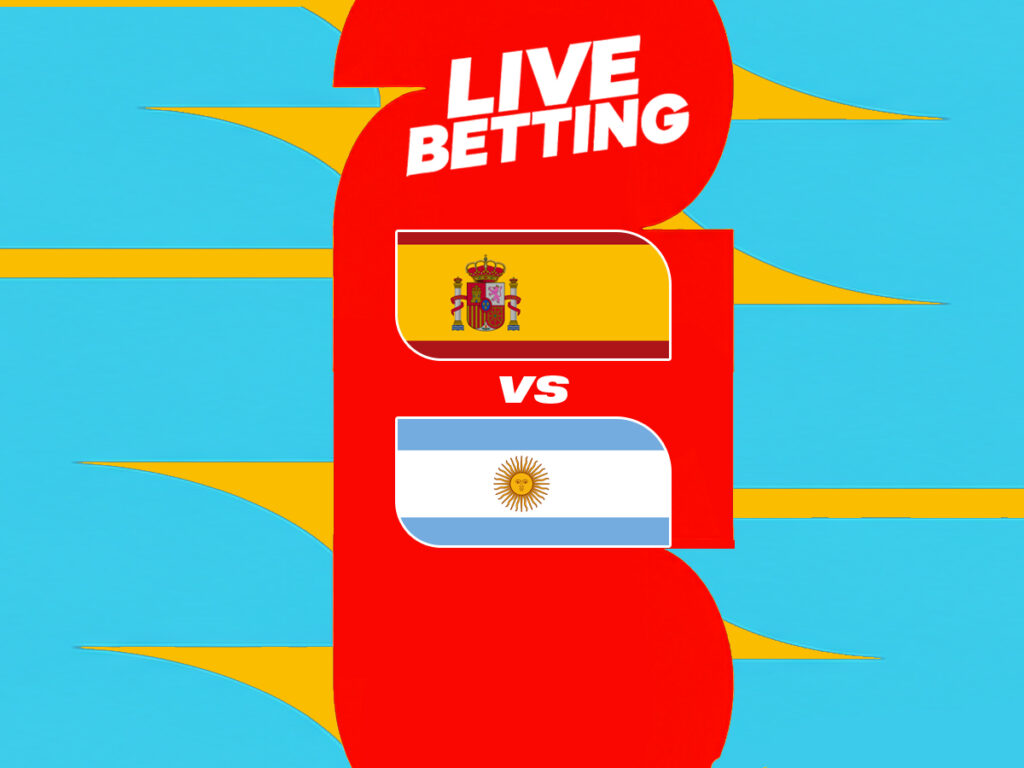 Ισπανία - Αργεντινή Live Betting (19/07)