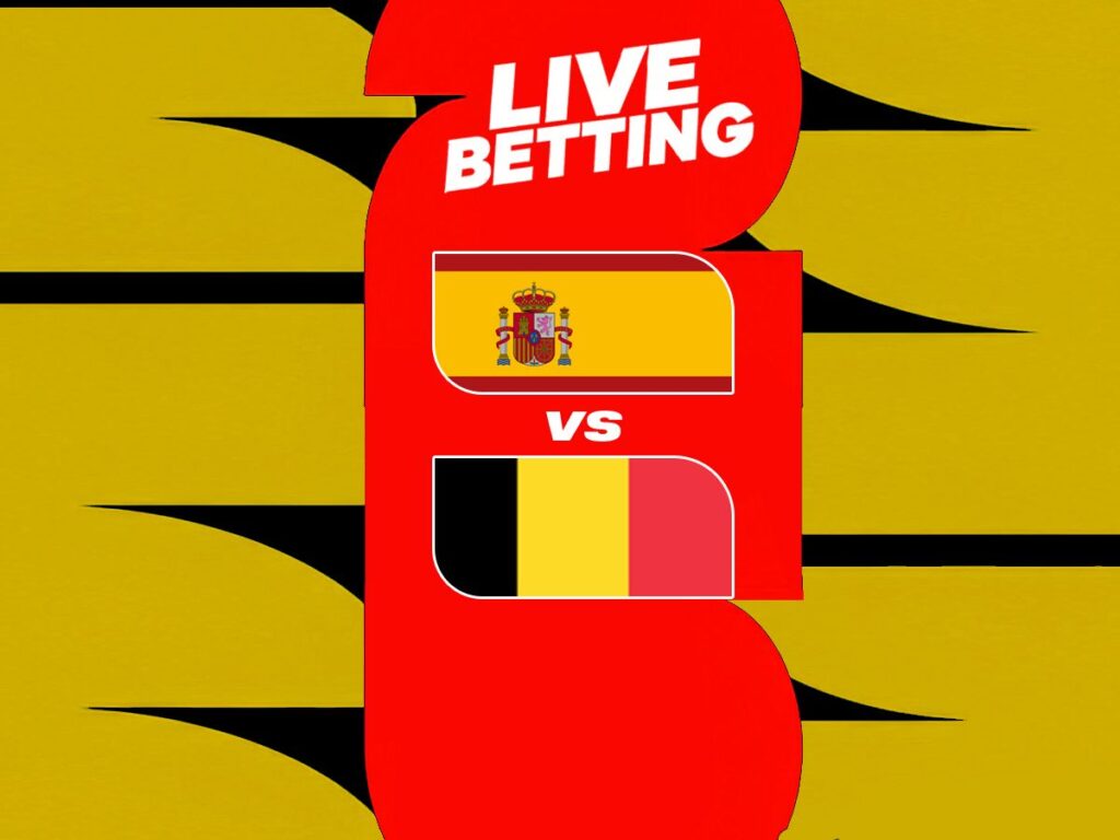 Ισπανία - Βέλγιο Live Betting (10/07)