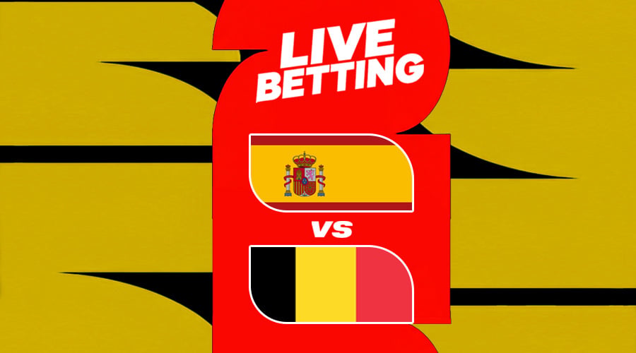 ΙΣΠΑΝΙΑ - ΒΕΛΓΙΟ LIVE BETTING