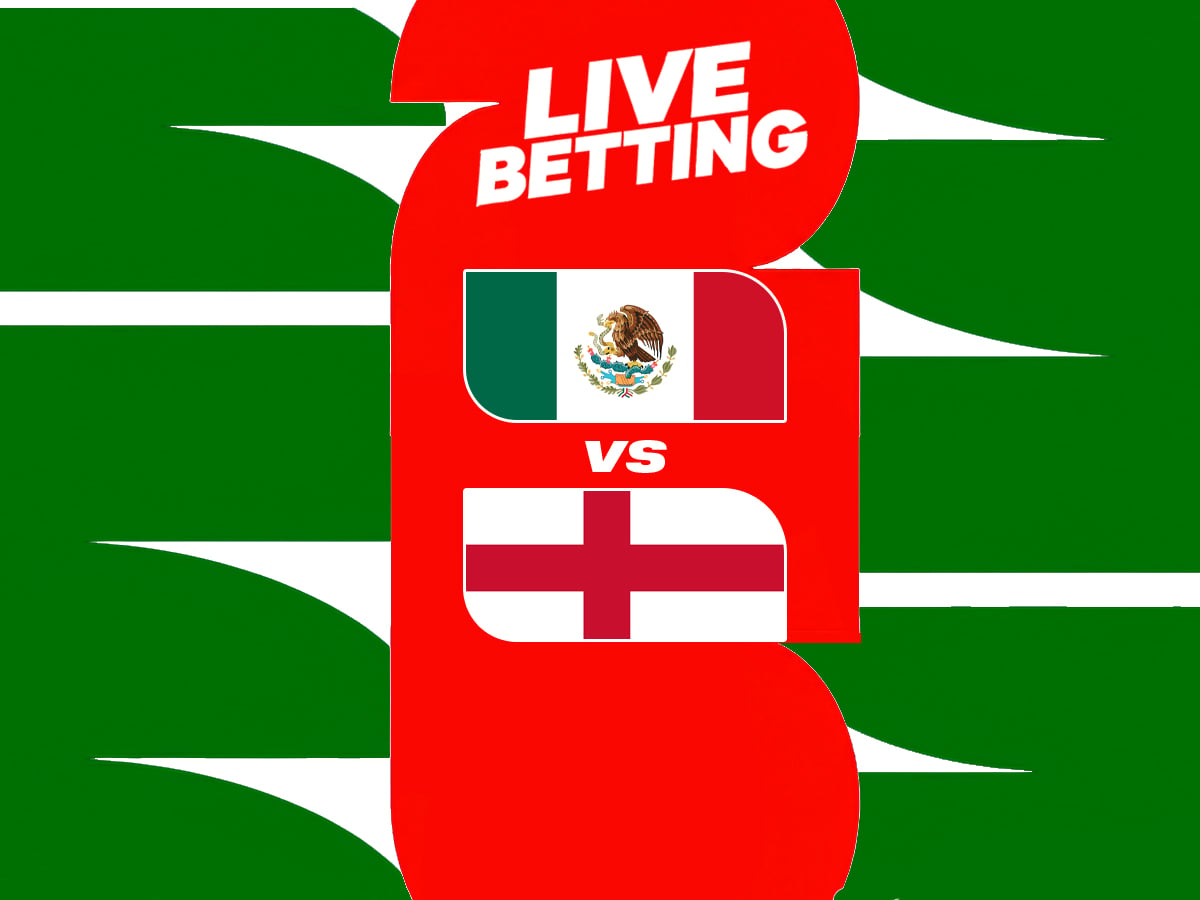 Μεξικό - Αγγλία Live Betting (06/07)