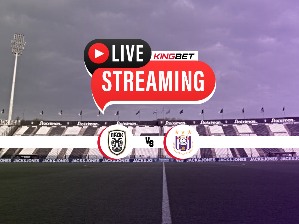 ΠΑΟΚ - Άντερλεχτ live streaming