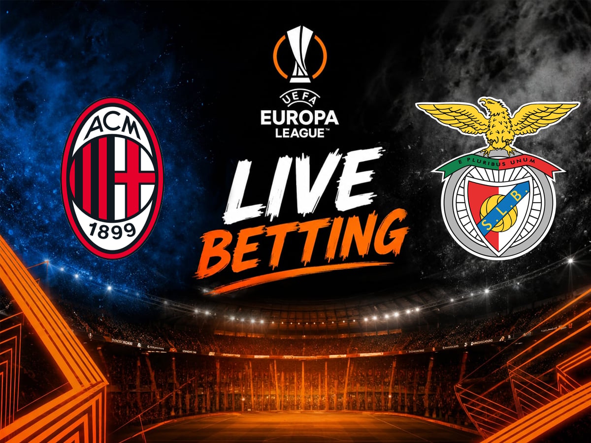Μίλαν - Μπενφίκα Live Betting 16/9